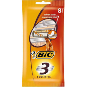 Rasoirs Sensitive 3 Bic x 8