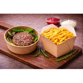 Steack haché + frites