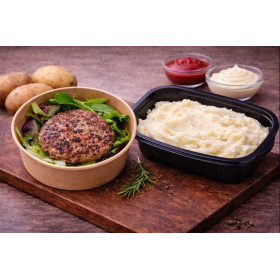 Beef Steak + Mashed Potatoes