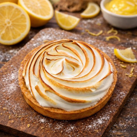 Tarte au citron meringuée