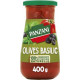 Sauce Olives basilic 400g