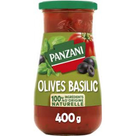 Sauce Olives basilic 400g