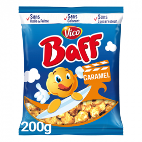 Pop corn caramel Baff 200 g