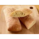Half Ciabatta bread