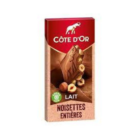 Tablette chocolat noir noisettes Côte d'Or 180 g