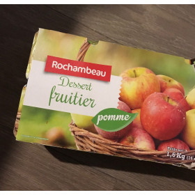 compote de pomme x 4