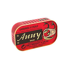 Sardines à l'huile 125g