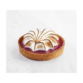 Tarte fruits rouges meringuée