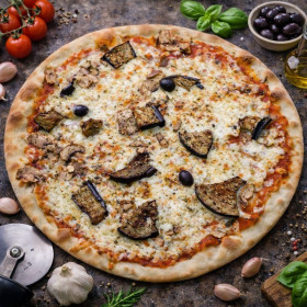 Pizza Aubergine